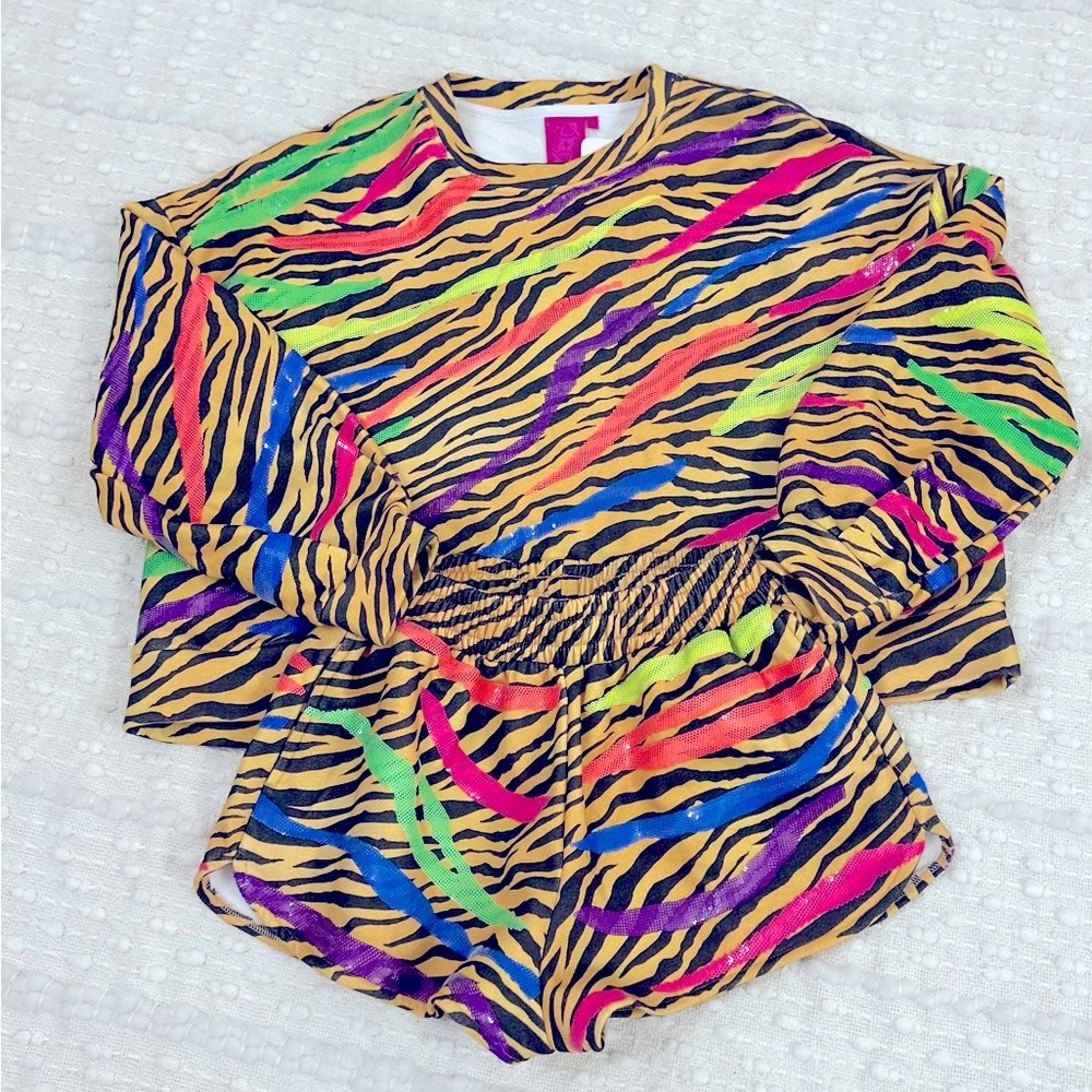 Queen of Sparkles Neon Tiger Set